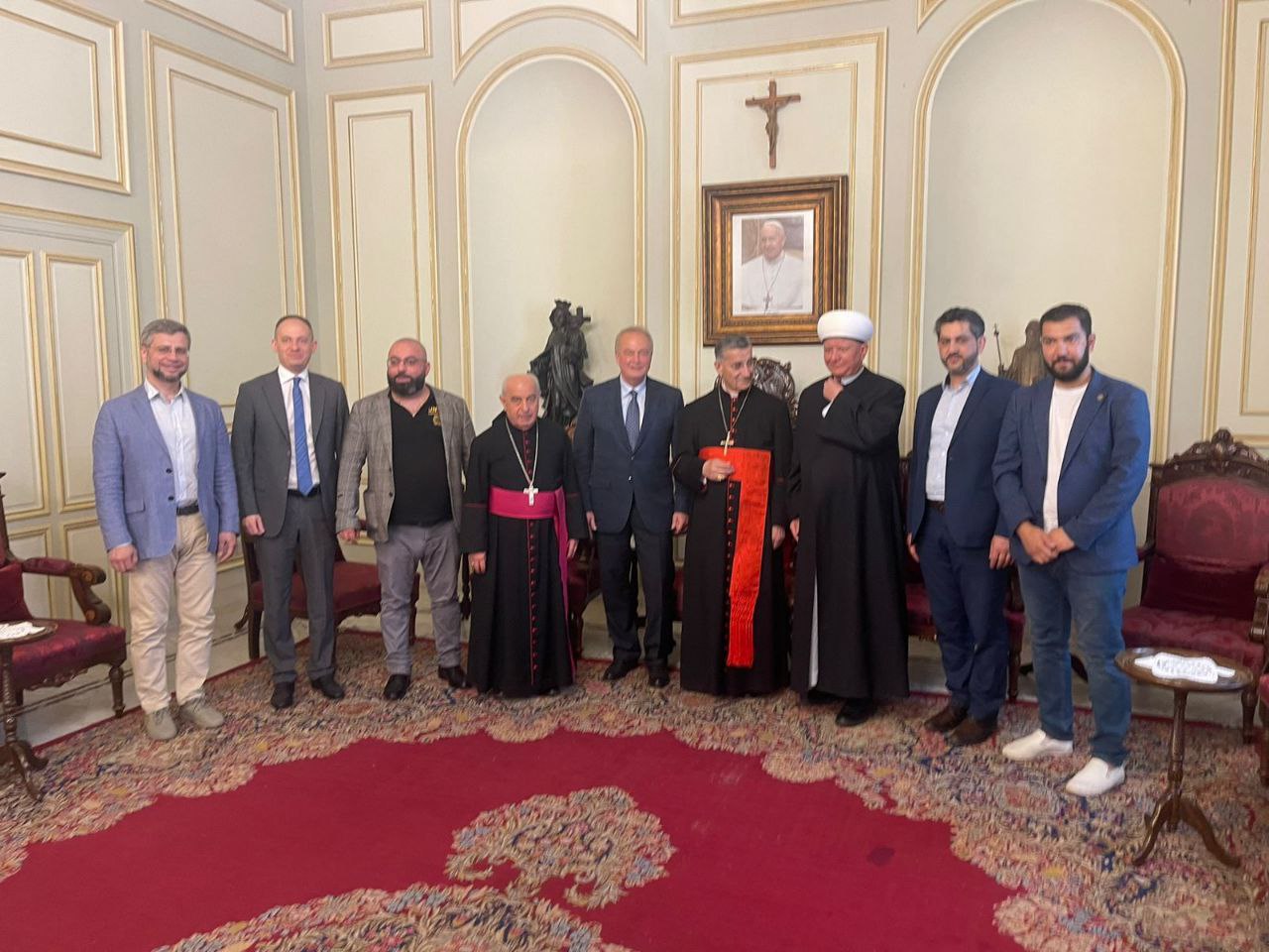 Подробнее о статье Президент Союза «Христианский мир» Алексей Черкезов, в составе делегации, посетил Ливан