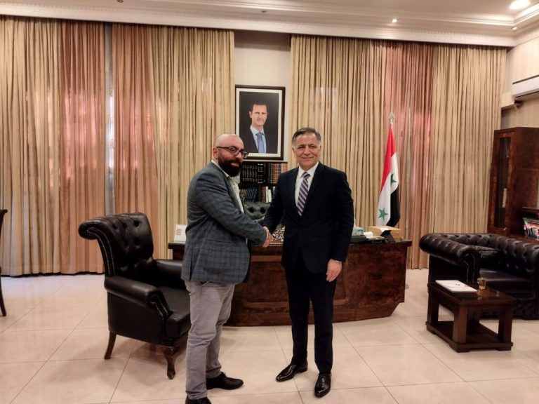 Подробнее о статье Директор Центра международных проектов МПГУ встретился с Министром просвещения Сирийской Арабской Республики Мухаммедом Амером Аль-Мардини.